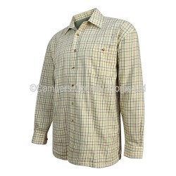Hoggs Of Fife Birch Micro Fleece Lined Shirt